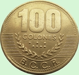 28.Costa Rica 100 colones, 2000, photo number 3
