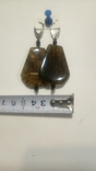 Earrings made of natural stone. 925 New., photo number 10