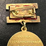 Золотая медаль Лауреат государственной премии СССР №17271 + диплом и мандаты, фото №12