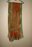 Легкий 1,75 красивый воздушный шарф восточный мотив, фото №4