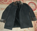 Sheepskin coat made of natural sheepskin, photo number 2