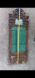 The mirror is carved. Handmade. Age is not known. Second-hand. See Photo., photo number 2