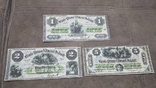 High-quality copies of banknotes of Canada with V / W Bank of Acadia + Prince Edward Island 1872-1877, photo number 6