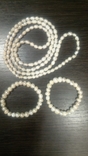 A set of beads and 2 bracelets., photo number 3