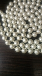 Beads, artificial pearls.65 cm., photo number 5