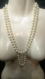 Beads, artificial pearls.65 cm., photo number 7