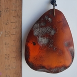 Suspension on a chain. Amber. Weight 20 grams., photo number 5