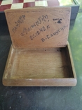 Antique wooden snuffbox. 1942, photo number 2