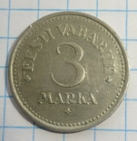 Эстония, 1922г, 3 марки., фото №2
