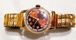 Zim watch in anodized gold case Kuibyshev Watch Factory of the USSR, photo number 2