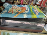 Vintage. Wooden billiards toy "Merry Journey". USSR. 70s In the Box, photo number 9