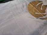 Платок картина рисованный шёлк Белые лебеди 86/83 см, photo number 9