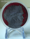 Реплика монеты "Воин Азовстали" 2023, photo number 3