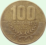 6.Costa Rica 100 colones, 2000, photo number 3