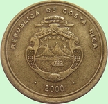 6.Costa Rica 100 colones, 2000, photo number 2