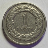 1 злотий 1995 Польща, фото №3