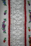 Old embroidered bedspread., photo number 12