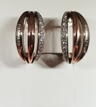 Damiani earrings with diamonds, photo number 2