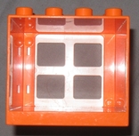 2014/ Thi Lego-GROUP ( Duplo)Block cube with window 64mmх63х57(62)mm, photo number 6