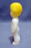 Pupsik USSR Волосся тиснене жовте фарбування 10 см Rare, фото №3