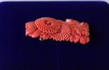 Miscellaneous Coral Brooch Japan Vintage, photo number 6