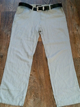 G.Armani(лен 100%) -летние легкие штаны разм.36, фото №2