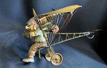 Hanging Hang Glider Toy Handmade Brass Europe, photo number 8