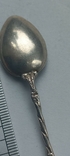 Souvenir coffee spoon, silver, 5.1 grams, Pompeii, photo number 6