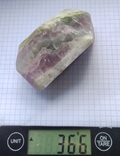 Polychrome fluorite weighing 366 grams, photo number 8