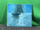 Картина маслом яхта парус художник Годин Александер, фото №2