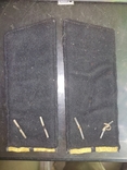 Vintage. Shoulder straps officers, Soviet Navy. 50s, photo number 7