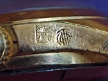 Винтаж. Женские позолоченные наручные часы UMF Ruhla M3. Германия, фото №6