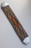 Винтаж из СССР, браслет для наручных часов ручной работы ИТК, шпилька18 мм., 650 элементов, фото №10