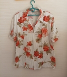 Canda CA Красивая женская блузка замок цветочный принт, photo number 6