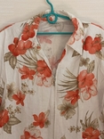 Canda CA Красивая женская блузка замок цветочный принт, numer zdjęcia 7