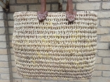 Huge bag made of natural leather material, photo number 9