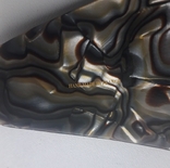 Винтажный обруч для волос, в стиле арт-деко, ручная работа Франция, ширина 5.5 см, фото №3