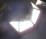 Вуличний світильник з датчиком руху на сонячних батареях 100 LED, photo number 8