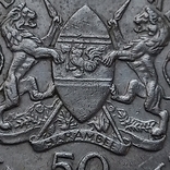 Кения 50 центов 1969, фото №5