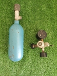 Oxygen cylinder with gearbox USSR, photo number 3