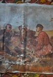 A copy of the painting "Hunters at a halt" by V. G. Perov. Oil on canvas. 70x50 cm., photo number 6