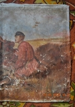 A copy of the painting "Hunters at a halt" by V. G. Perov. Oil on canvas. 70x50 cm., photo number 7