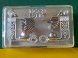 Cufflinks ''60 BSSR KPB'' in a case, photo number 4