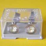 Cufflinks ''60 BSSR KPB'' in a case, photo number 12