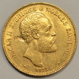 20 крон 1873 года, Швеция, photo number 2