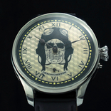 Men's vintage wristwatch Wandolec with Swiss mechanism Chronometre, photo number 4
