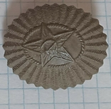 Plastic - officer infantry field cockade on the screw, native twist (made of aluminum), photo number 3