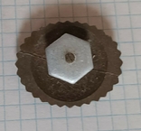 Plastic - officer infantry field cockade on the screw, native twist (made of aluminum), photo number 6