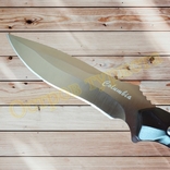 Нож тактический охотничий Sanjia K-603 Columbia с ножнами, фото №6