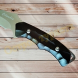 Нож тактический охотничий Sanjia K-603 Columbia с ножнами, фото №7